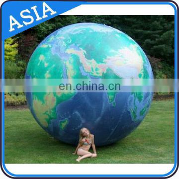 Inflatable Helium Globe Model, Inflatable Earth Model For Outdoor Advertising