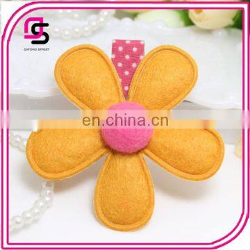 baby girls fashion cute design sun flower hairpin