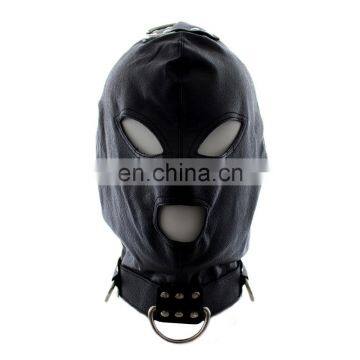 Sex Bondage Hood, Full Head Pigskin Face Mask Sexy Adult Novelty Product