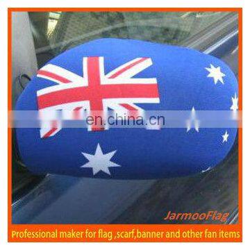 Custom flag Australia car mirror sock