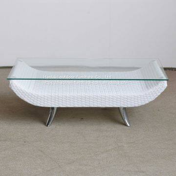 Fancy Commercial Space Saving Willow Rattan / Wicker Hotel Lobby Lounge Furniture photo-5