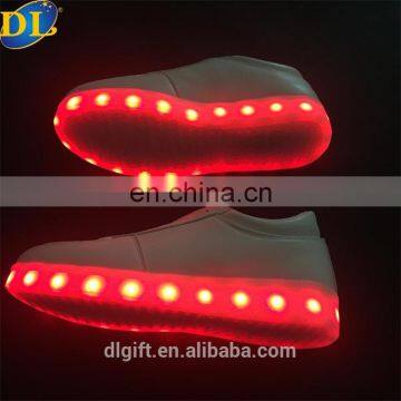Best Selling Colorful Night Safety Led Light Running Shoes for European photo-2