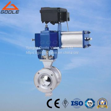 Pneumatic V-Port Regulating Ball Valve (ZSHV/GVQ670F)