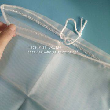 Factory 100/200/250 micron food grade nylon nut milk filter bag