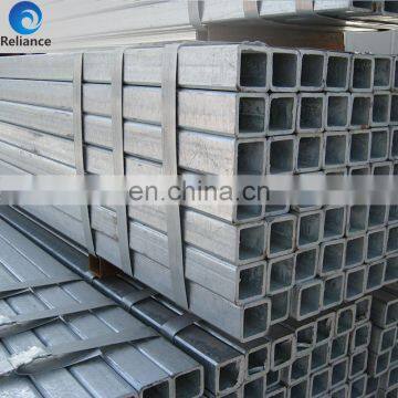 Square galvanized steel pipe / tube rectangular tube