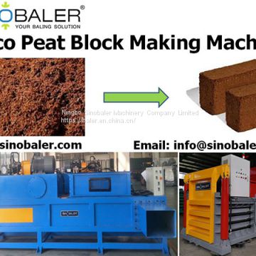 Coco Peat Block Making Machine