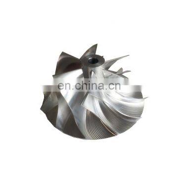 K04 5304-123-2209 37.84/50.96mm 6+6 Blades High Performance Aluminum 2618/millining/billet Compressor Wheel for 5303-988-0099 photo-2
