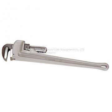 ALUMINUM HANDLE STRAIGHT PIPE WRENCH 18”