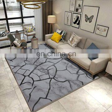 Household custom modern velvet pashmina graphic rug