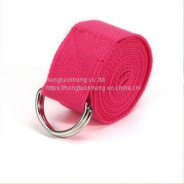 Top Sale 100% Cotton Yoga Strap / Belt With Custom Logo photo-4