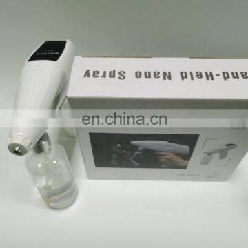 2020 New Arrival Wireless Rechargeable Nano Steam Spray Gun Blue Light Sterilization Spray Gun Disinfection Atomization Gun photo-4