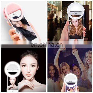 China Wholesale Mini 36 LEDS Mobile Phone Selfie Ring Flash Lens Beauty Fill Light Lamp