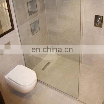 frameless shower sliding door