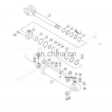 FOMI OEM NEW Wheel Loader HL780-7A HL7803A Seal Kit 31Y2-03180