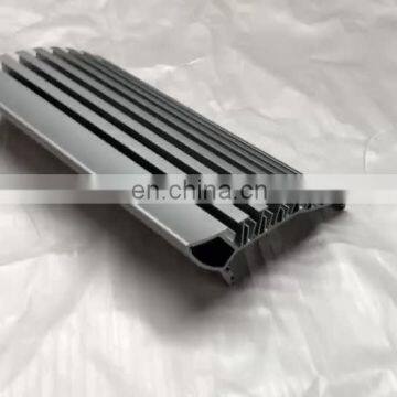 Anodized Radiator Aluminium Heatsink Extrusion , Extruded Heat Sink Profiles