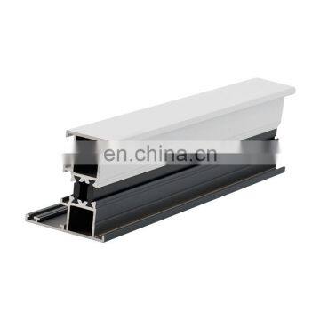 Customized OEM Anodizing 6063 6005 Aluminum Frame Aluminum Profiles for Sliding Doors Partitions photo-4