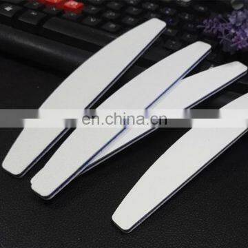 Professional Round abrasive wooden Custom Printed 80 100 150 180 240 grit finger Zebra nail file Japan with logo