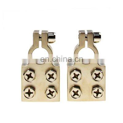 4 Ways Battery Terminal Fit With Power Cable 0GA/2GA/4GA/6GA/8GA/10GA photo-2