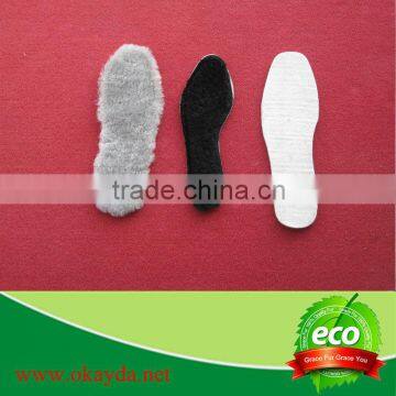 Sheepskin leather insoles for shoes