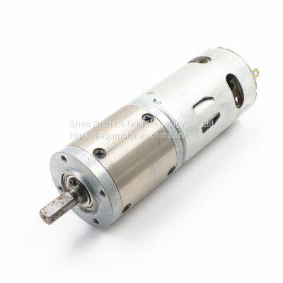 12V 24V 36 Volt Brushless Geared Dc Motor 16mm 22mm 28mm 36mm 42mm 52mm dc planetary metal geared motor with RS 775 dc motor