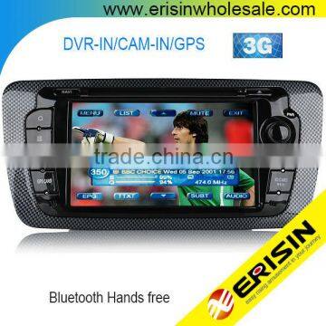 Erisin ES7695M 7 inch Car DVD GPS Radio Bluetooth for Seat Ibiza