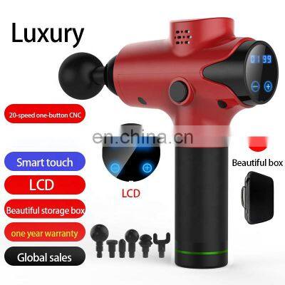 NINGDECRIUS Cordless Deep Muscle 24V Dropshipping 6 Speeds Body Massager Deep Tissue Vibration Massage Gun