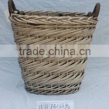 Latest Hotel laundry storage basket, home storage basket laundry basket, handmade wicker storage baskets