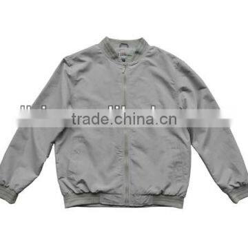 Garment factory polyester light casual jackets for men