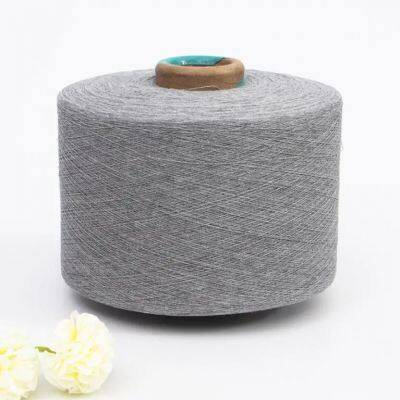 Ne 5s/Ne6s/Ne8s Gray Yarn for Gloves Regenerated/Recycled Cotton Polyester Blended Yarn Tc / CVC Yarn