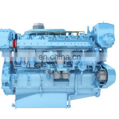 4 Cylinders Water Cooling Weichai Diesel Engine WHM6160 for Marine