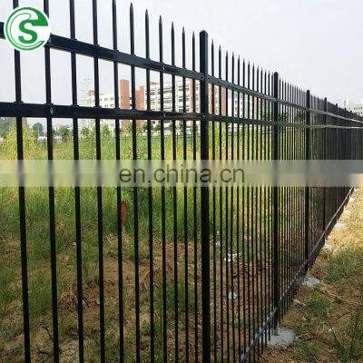 High strength easy installed galvanized tube steel house front fencing