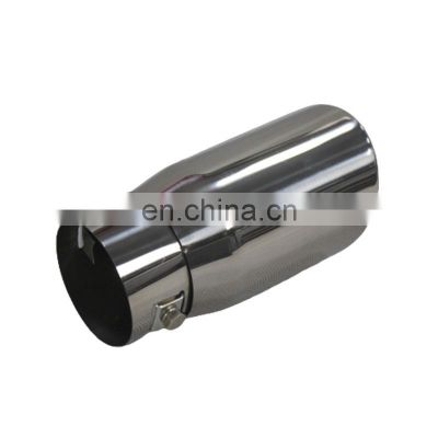 Universal Modified Titanium Stainless Steel Auto Racing Car Exhaust Tail Throat Pipes Muffler for Pickup Suv