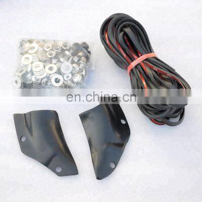 ABS Plastic Car Accessories Fender Flare For Amarok Hilux Vigo