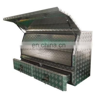 Sheet Metal Fabrication Durable Aluminum Checker Plate Truck Tool Box