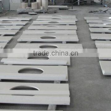 Hotel Bathroom Quartz Vanity Tops photo-2