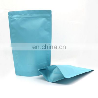 Custom moistureproof stand up foil bag aluminum foil packaging for toner 1kg