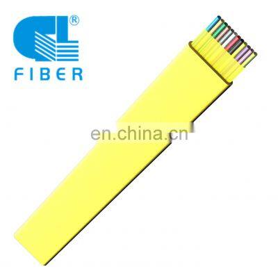 GJDFBV Indoor Flat Fiber Ribbon Fiber Optic Cable optical fiber