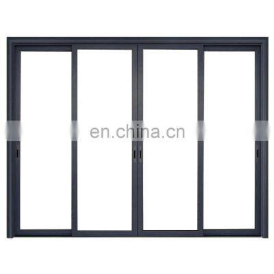 Residential price aluminum frame horizontal glass sliding window