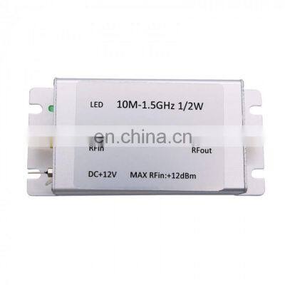 10MHz-1.5GHz Broadband 32dB Gain 27dBm Shielded Output RF Power Amplifier