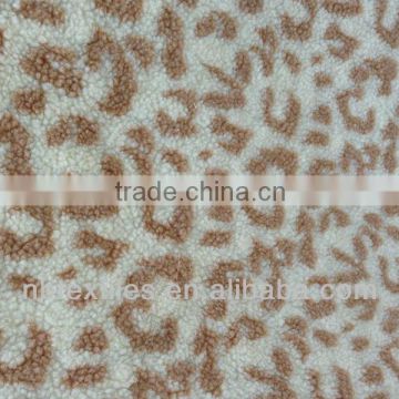 100%polyester sherpa fabric,printed