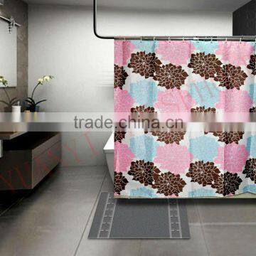 flower shower curtain