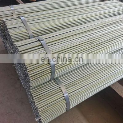 Hot dipped gi steel round bar 1045 C45 S45C 6mm 8mm 10mm galvanized bar price