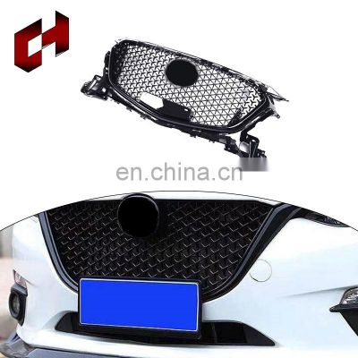 Ch Popular Products Factory Selling Plastic Car Grills Front Grille Off Road Stainless Steel Car Grille For Mazda 3 2014-2016