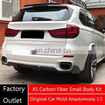 Runde Front And Rear Lip Spoiler Wrap Angle For BMW X5 Small Body Four-Piece Kit photo-5