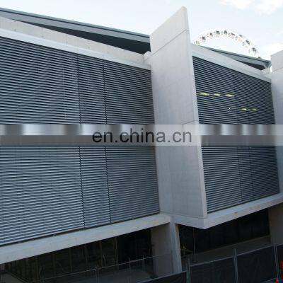 Aluminum External Shutters Out Door Blinds Motorized Outdoor Aluminum Venetian Blinds