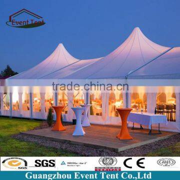 High peak marquee tent canopy, big wedding tent for dining