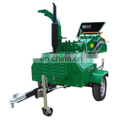 22hp green color wood chipper shredder garden tree