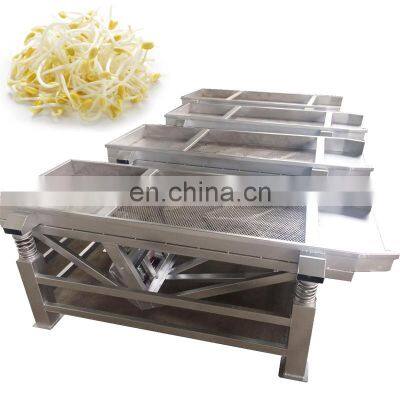 Electric Bean Sprout Shelling Machine Automatic Mung Bean Sprouts Vibrating Screen