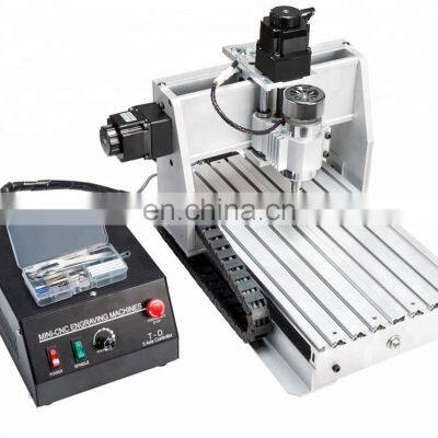 UTECH 800W Spindle motor 3040 cnc engraving machine for plastic