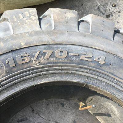 Sales of Construction Machinery Tires 16.00-24 Smooth Paving Tires 1600-24 photo-2